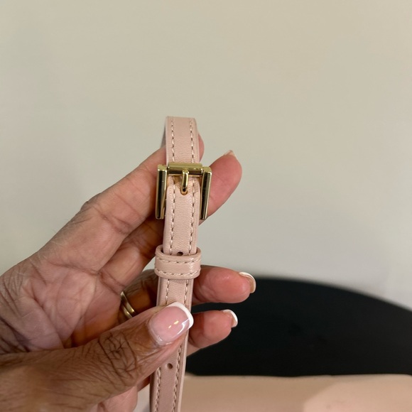 Tory Burch Purse Pink Gold Chain Quilted Leather purse - Picture 6 of 13